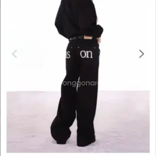 ASON デニム SMOG WIDE PANTS / BLACK SMOG WIDE PANTS / BLACK - 애즈온